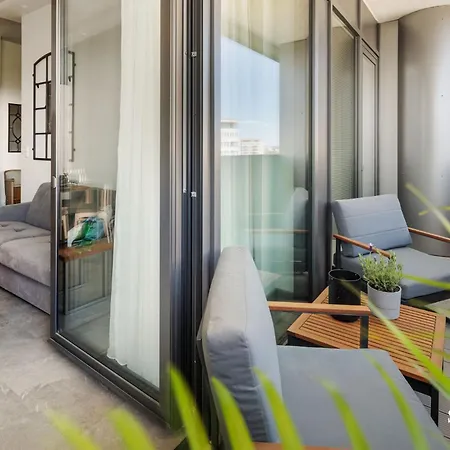 Apartman Apartament Skyline Z Basenem - Hanza Tower *