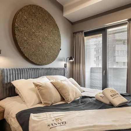 Apartament Skyline Z Basenem - Hanza Tower Szczecin