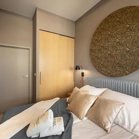 Apartament Skyline Z Basenem - Hanza Tower Apartman Szczecin