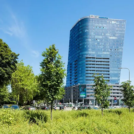 Apartament Skyline Z Basenem - Hanza Tower Apartman Szczecin