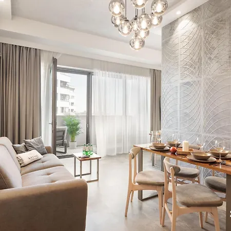 Apartament Skyline Z Basenem - Hanza Tower Szczecin